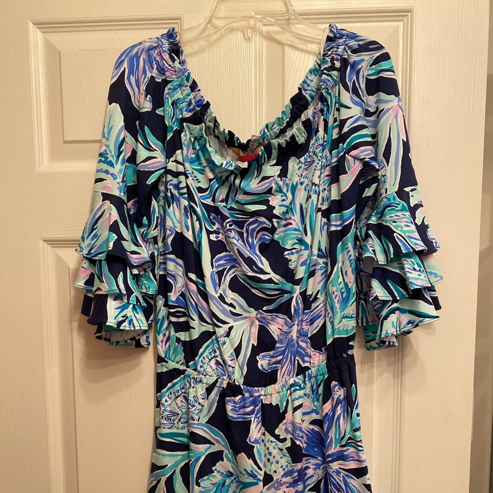 NWT Off the Shoulder Lilly Romper
